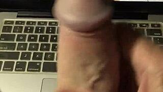 Gay masturbation with a big cock and an amazing ass fuck scene with Gina Gerson