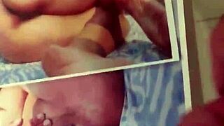 deep gets a casual cum tribute with masturbation and multiple cumshots from fans