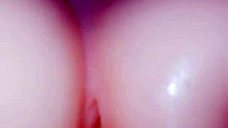 Testing my big silicone ass toy for fun