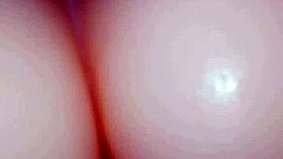 Testing my big silicone ass toy for fun