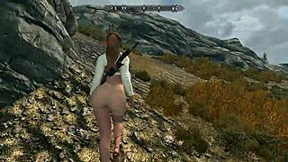 My big boobs bounce wild in outdoor action!