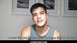 Hot young Latin boys in wild cash-fueled orgy.