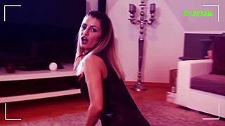 In my dirty hobby, a sexy fit brunette in lingerie gets fucked hard by a german cock, leading to a cumshot.