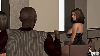 At this wild party, rich black guys are sharing instagram thots, fucking their asses and getting blowjobs from those cheating sluts