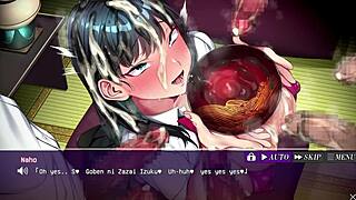 Blowjob and creampie for the shy girl in Enrenchuu