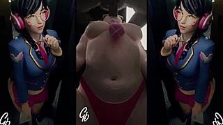 Watch This Diva Goddess Dominate In Hmv Pmv Arckom Anime Hentai Action!