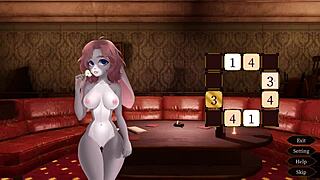 Furry sex cabaret game with no dialogue, only gameplay and animation