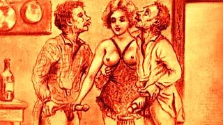Erotic illustrations from the good old days