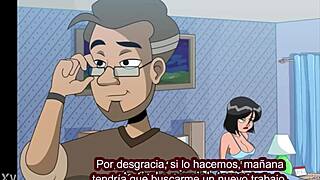 my stepmom caught me masturbating with monster cock in anime hentai