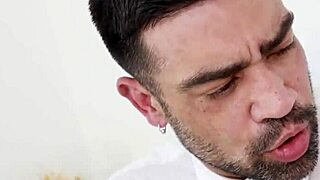 Watch the gay bachelor party turn into a wild threesome with big cocks