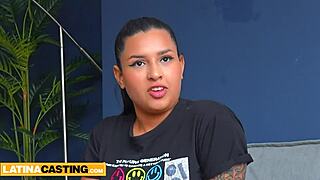 Curvy Latina Babe Gets Railed Rough at Casting