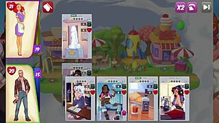 Town of sins in anime hentai game