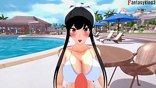 Bikini Pool SEX with Yor Forger! SPY X FAMILY Fantasy in 3D - Full Vid at FantasyKing3!