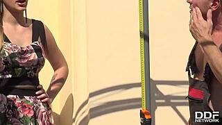 vyvan hill, how’s that rooftop blowjob with the handyman?