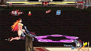 Jessica battles warugiria in a paid character showdown