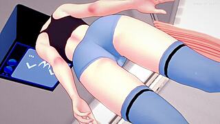 टीवी वुमन स्पोर्टी आउटफिट में क्विक सेक्स लोल