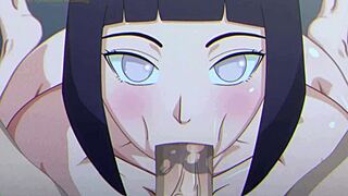 In this Dr. Korr voiced series, Hinata delivers a hot blowjob in hentai anime style. 😏🔥