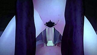 मेरी फेमडॉम मिल्फ के साथ आरडब्ल्यूबीवाई 3डी ऐनिमे में चेरी पॉपिंग