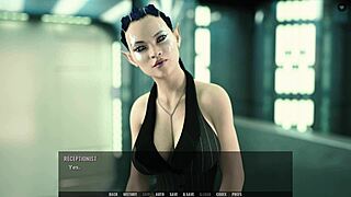 Curvy teen plays hot sex simulation in 3D cartoon world with bdsm elements.