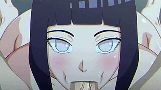 In this Dr. Korr voiced series, Hinata delivers a hot blowjob in hentai anime style. 😏🔥
