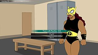 I love watching Raven's boobjob in 18Titans part 11, her tits squeezing tight in this hentai game.