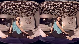 i'm taking a dance lesson in virtual reality.