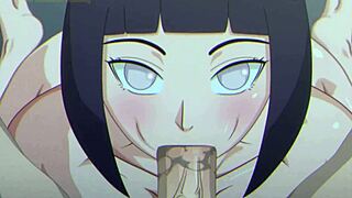 In this Dr. Korr voiced series, Hinata delivers a hot blowjob in hentai anime style. 😏🔥