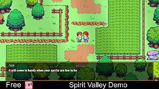 Spirit valley game demo featuring anime hentai