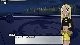 I love watching Raven's boobjob in 18Titans part 11, her tits squeezing tight in this hentai game.