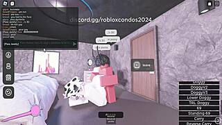 Guy fucks random girls' pussies and asses in Roblox.
