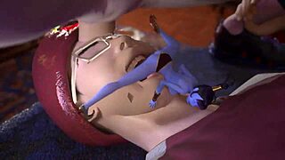 Busty girls ride multiple cocks in wild 3D cartoon threesome