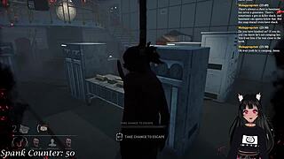 Lewdneko Spanked Hard in DBD Game! Wow!