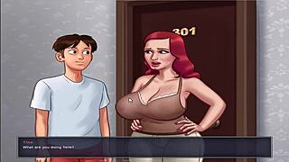 Summer Time Saga uncensored part 33 with anime dating vibes 😍