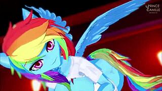 rainbow dash wants me to ride her after groping 😅