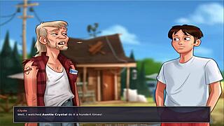 Summer Time Saga uncensored part 33 with anime dating vibes 😍