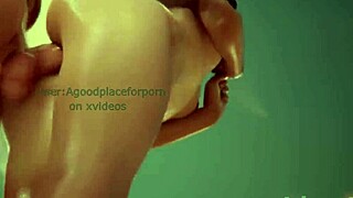 3D animated porn scenes with various types of sex and cumshots