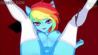 rainbow dash wants me to ride her after groping 😅