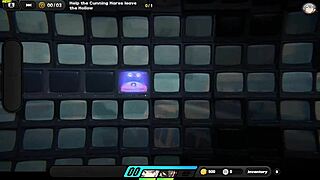 Billy and Gumi explore the hollow in this game.