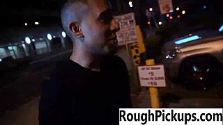 holly hendrix in a pickup scene with amateurs