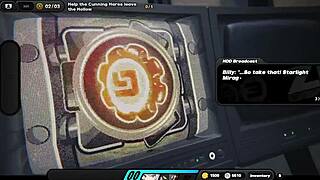 Billy and Gumi explore the hollow in this game.