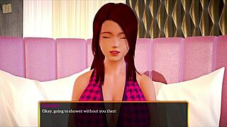 exploring my new family in anime hentai game episode 419