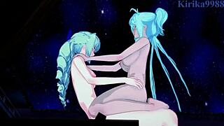 Saint-Germain And Cagliostro Engage In Futanari Sex.