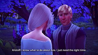 Can Elsa And Kristoff Handle Public Sex In The Wild? Frozen Betrayal 2 3D Hentai