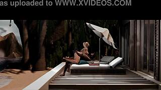 X starring ali lancrae and damien godard in an anime adventure