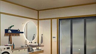 Summer Clover in Harem Game: Blonde Nun Orgasms from Rough Blowjob?