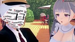 Belfast invites me to lunch in Azur Lane POV