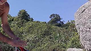 Wild Real Sex Among Men on Famous Beach Rocks