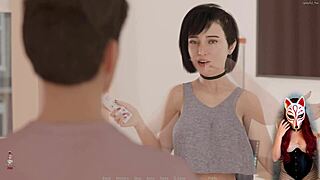 Growing Things Up with wild anime corset play in Ep 6