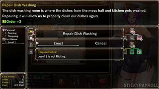 I Am Karryn, White Prison Guard Who Tried BBC and Got Fucked Hard in This Hentai Sex Game Part 3