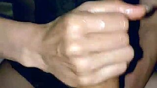 Skinny Couple Engages In Detailed Sexy Handjob Session